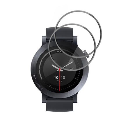 Folie Protectie Techsuit Nano Flex pentru Nothing CMF Watch 3 Pro, Set 2 bucati, Plastic, Neagra