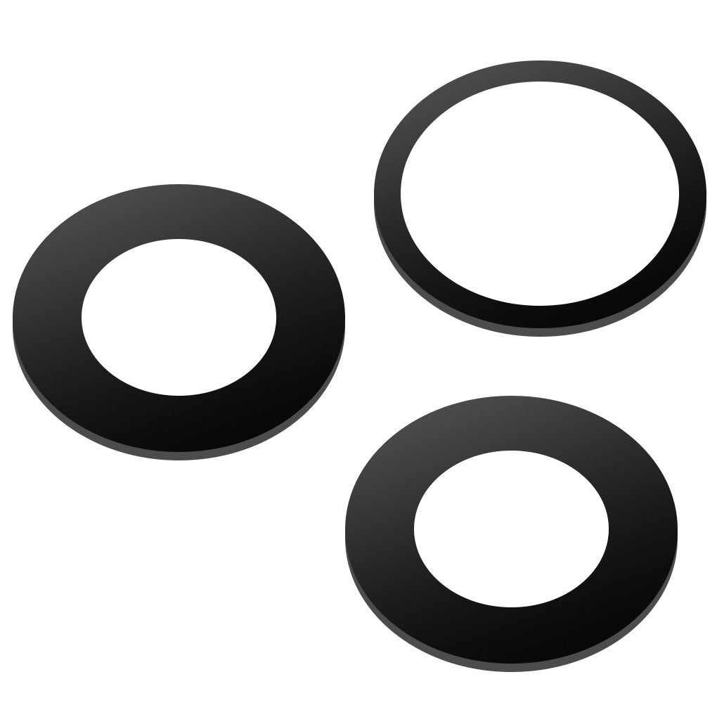 Geam Camera Spate Apple iPhone 11 Pro, Wide + UltraWide + Telephoto, Negru