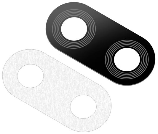 Geam Camera Spate Huawei P20 Lite, Negru