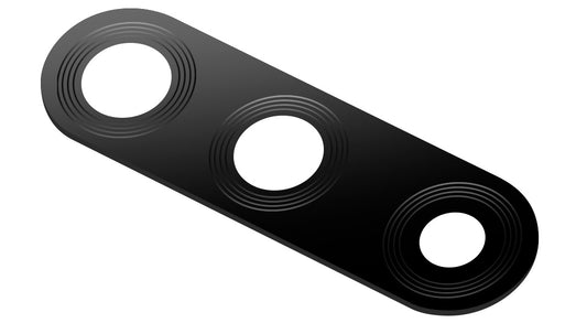 Geam Camera Spate Huawei P30 lite, Negru