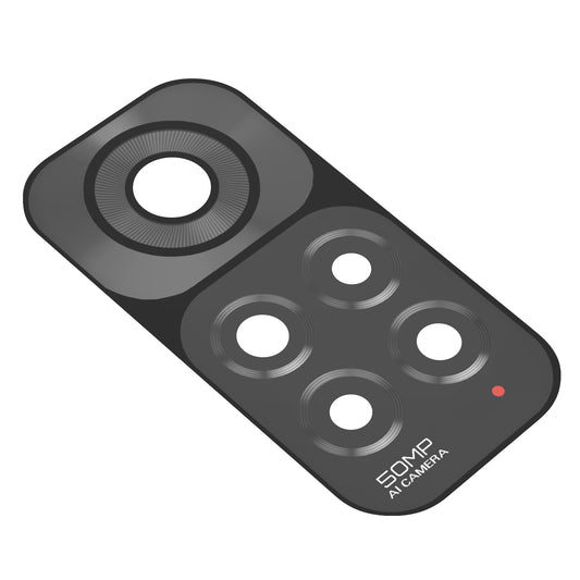 Geam Camera Spate Xiaomi Redmi Note 11, Negru