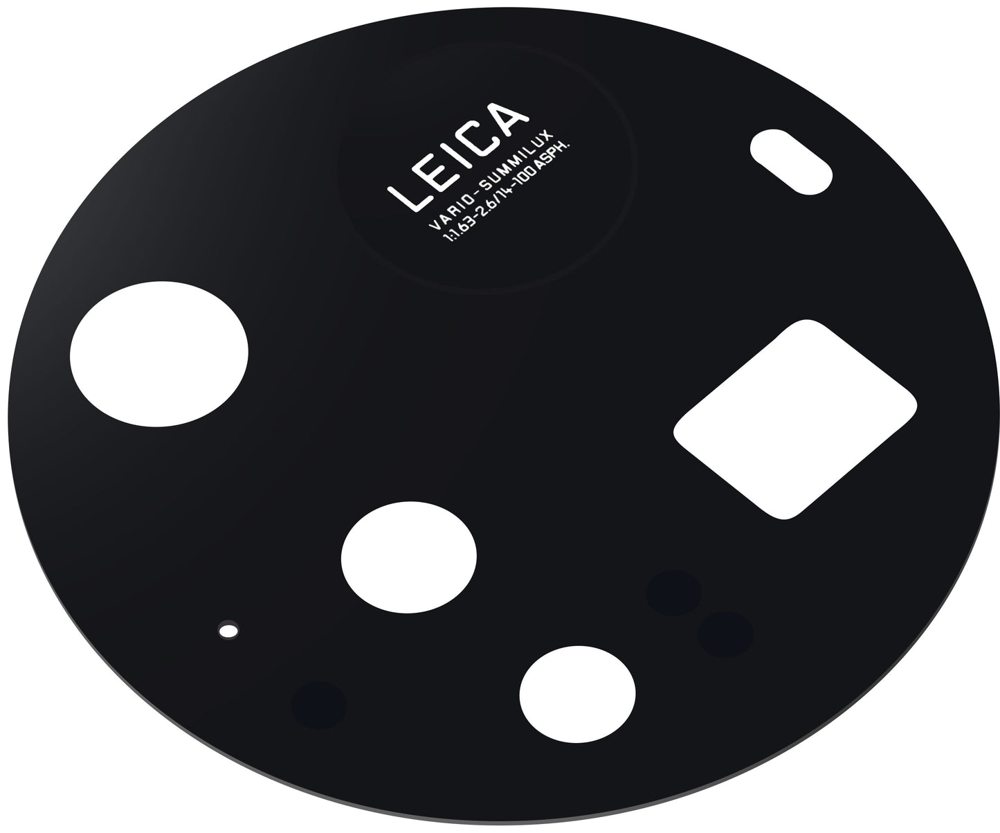 Geam Camera Spate Xiaomi 15 Ultra, Negru