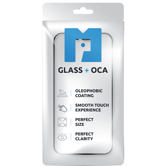 Geam Ecran + OCA MP compatibil cu Apple Watch Series 10 42mm, Negru