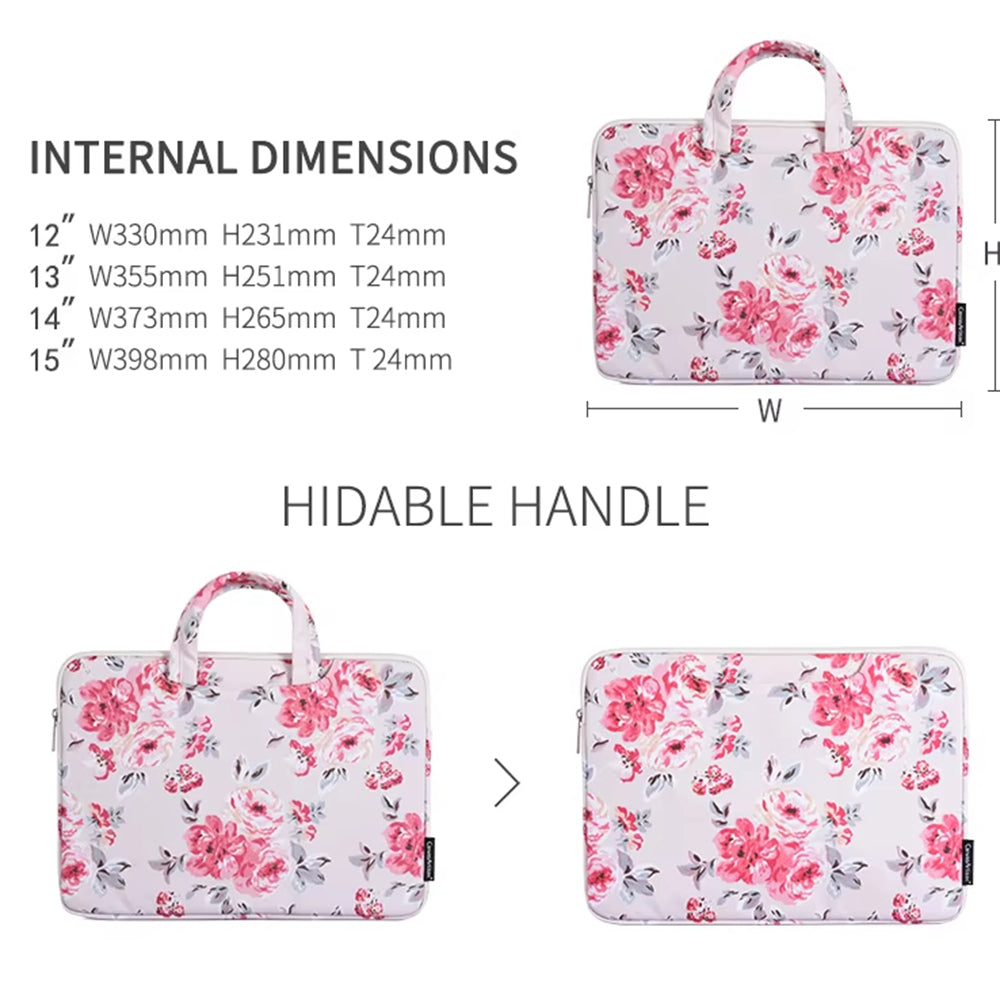 Geanta CanvasArtisan H10-B01 pentru Laptop 15inch - 16inch, Alba