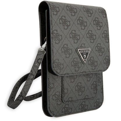 Geanta Universala pentru Telefon, Guess, 4G Triangle Logo, Neagra