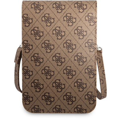 Geanta Universala pentru Telefon, Guess, 4G Triangle Logo, Maro