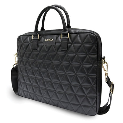 Geanta Guess Quilted pentru Laptop 15inch, Neagra