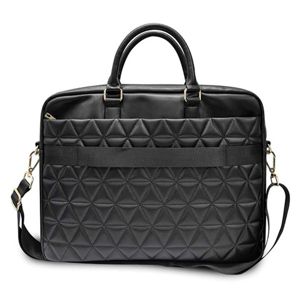 Geanta Guess Quilted pentru Laptop 15inch, Neagra