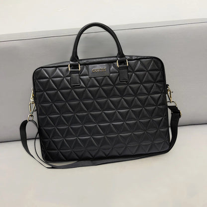 Geanta Guess Quilted pentru Laptop 15inch, Neagra