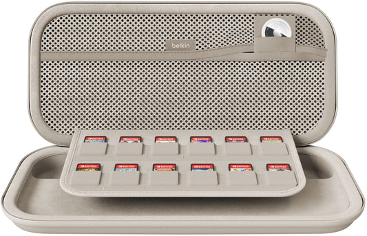 Geanta Protectie Belkin Travel pentru Consola Nintendo Switch 2, Bej ENA002hqSA