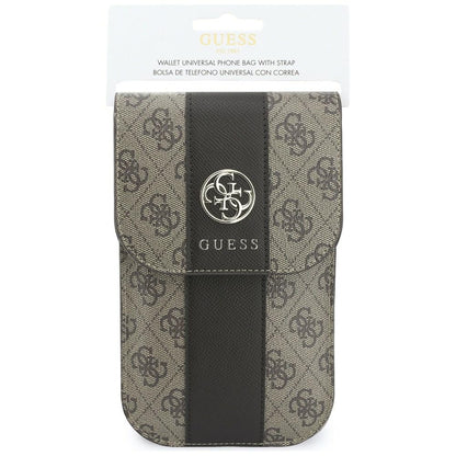 Geanta Universala pentru Telefon, Guess, 4G Classic Logo Stripe, Maro