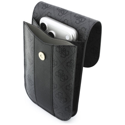 Geanta Universala pentru Telefon, Guess, 4G Classic Logo Stripe, Neagra