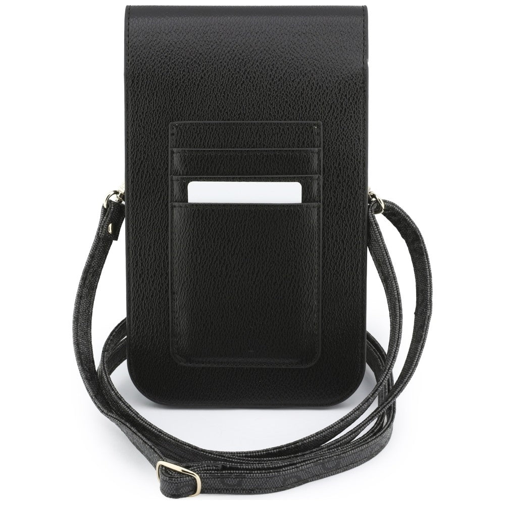 Geanta Universala pentru Telefon, Guess, 4G Grained Classic Logo, Neagra