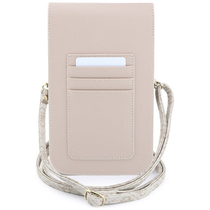 Geanta Universala pentru Telefon, Guess, 4G Grained Classic Logo, Roz