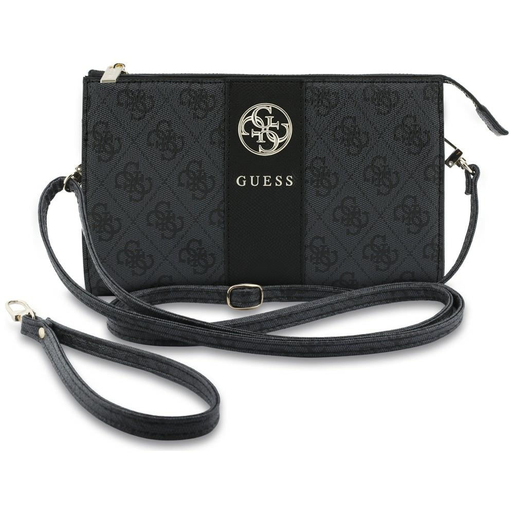 Geanta Universala pentru Telefon, Guess, 4G Round Classic Logo Stripe, Neagra