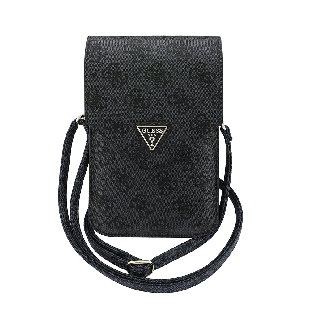 Geanta Universala pentru Telefon, Guess, Fliptok Triangle 4G, Neagra