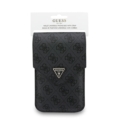 Geanta Universala pentru Telefon, Guess, Fliptok Triangle 4G, Neagra