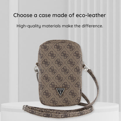 Geanta Universala pentru Telefon, Guess, Triangle 4G, Neagra