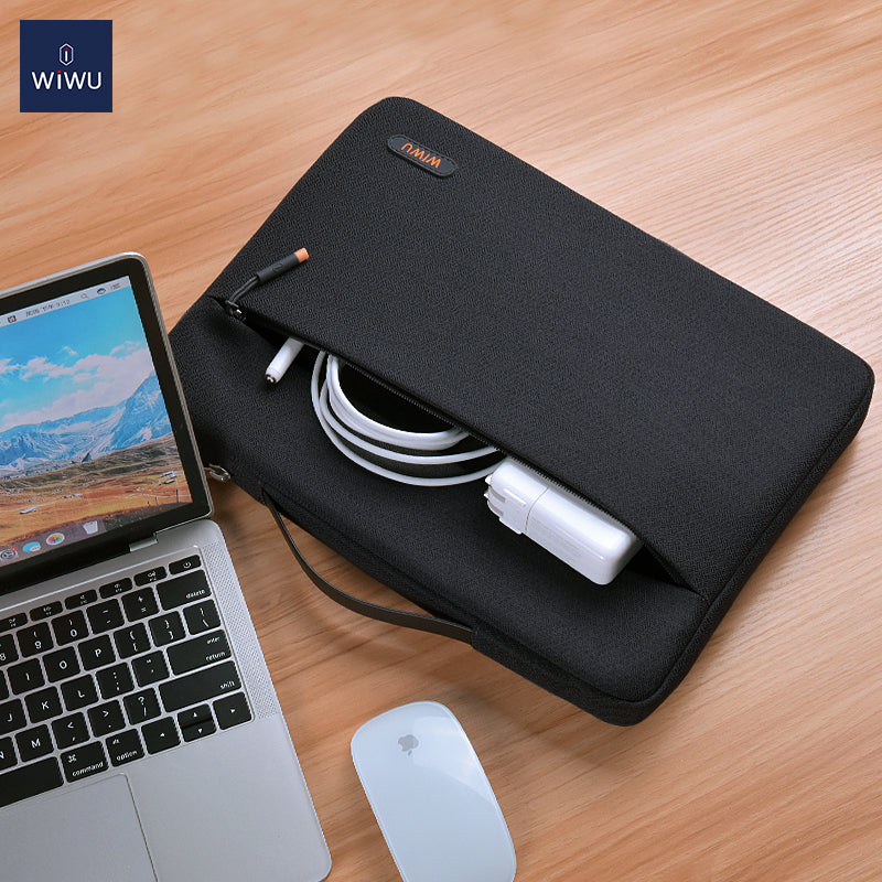 Geanta WiWu Pilot Sleeve pentru Laptop 13inch, Neagra