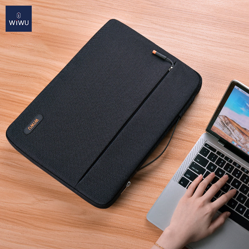 Geanta WiWu Pilot Sleeve pentru Laptop 13inch, Neagra