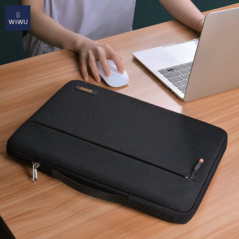 Geanta WiWu Pilot Sleeve pentru Laptop 13inch, Neagra