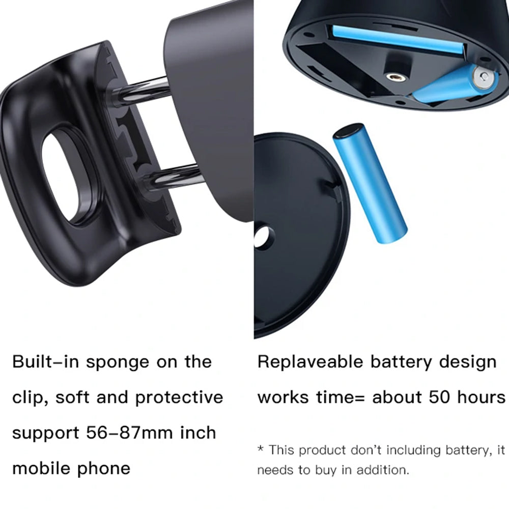 Gimbal Stabilizator Yesido SF10 Face Tracking 360, Negru