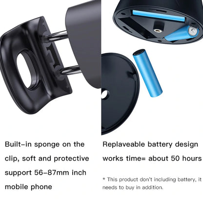 Gimbal Stabilizator Yesido SF10 Face Tracking 360, Negru