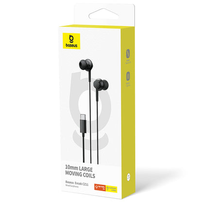 Handsfree USB-C Baseus Encok CZ11, Negru A00164300113-Z1