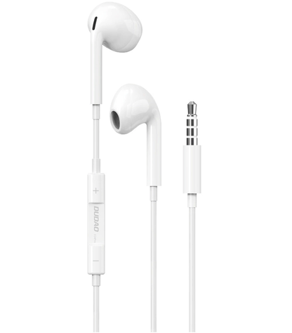 Handsfree 3.5mm Dudao X14Pro, Alb