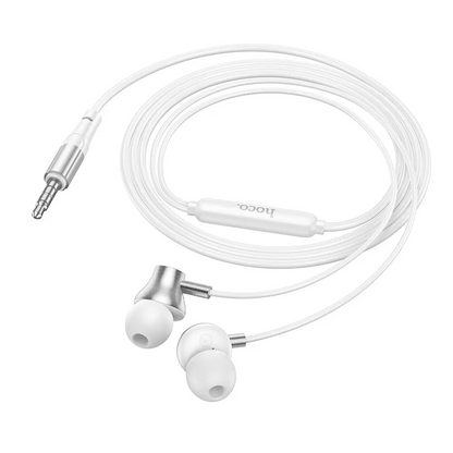 Handsfree 3.5mm HOCO M119, Argintiu