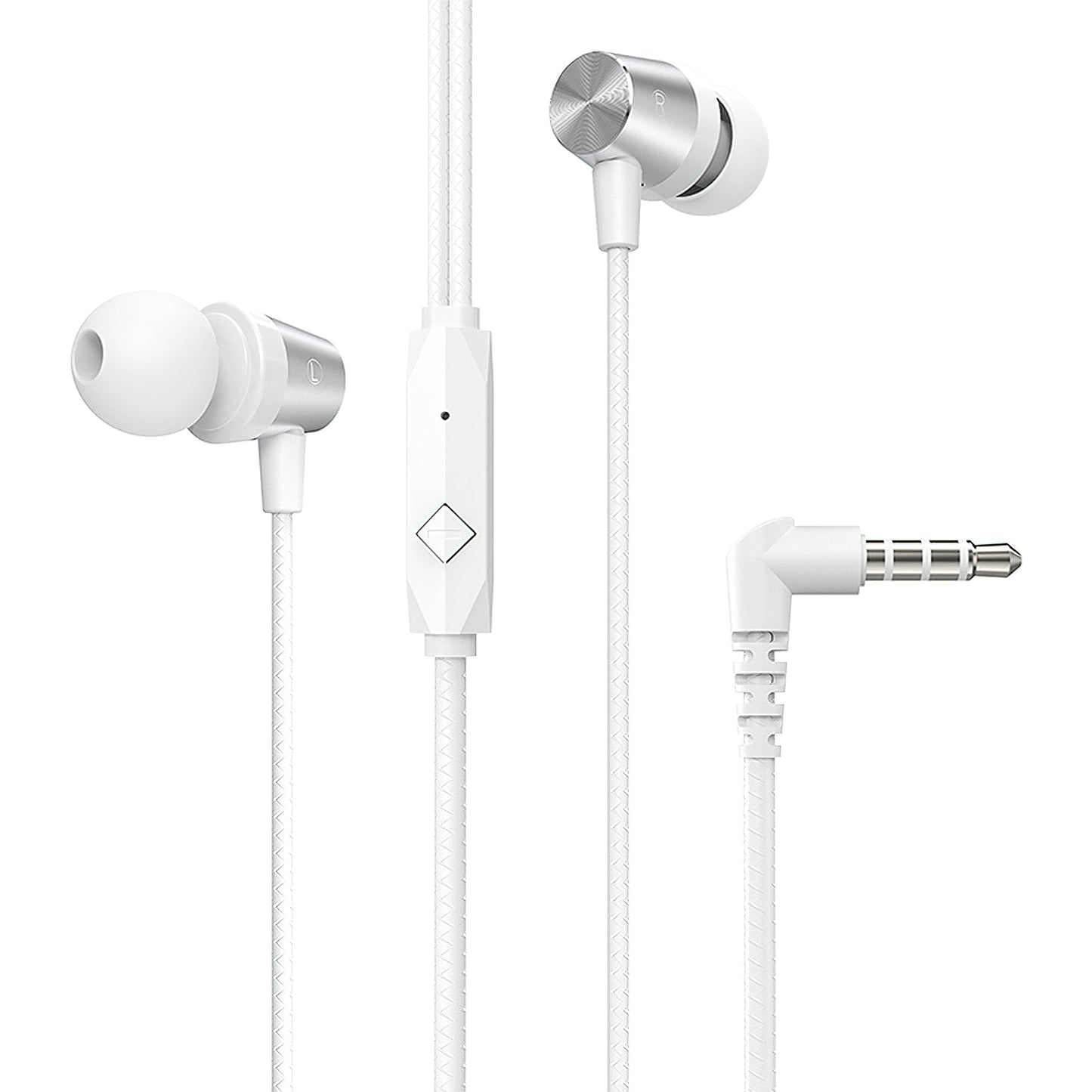 Handsfree 3.5mm HOCO M79, Alb