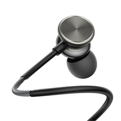 Handsfree 3.5mm Joyroom JR-EW03, Gri