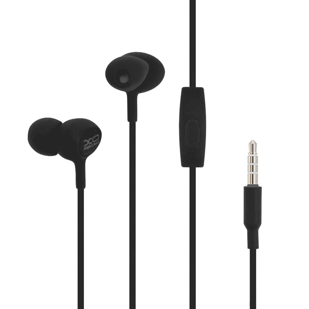 Handsfree 3.5mm XO Design S6, Negru