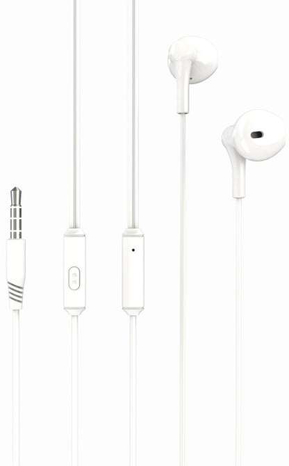 Handsfree 3.5mm XO Design EP39, Alb