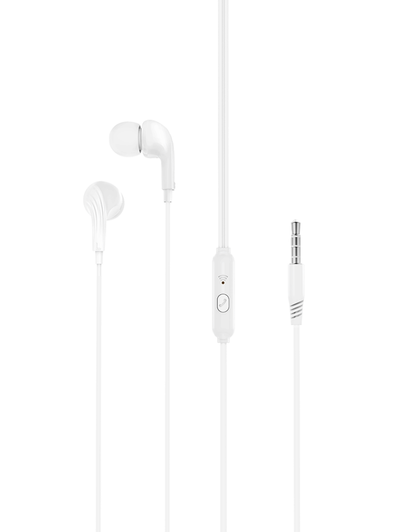 Handsfree 3.5mm XO Design EP86, Alb