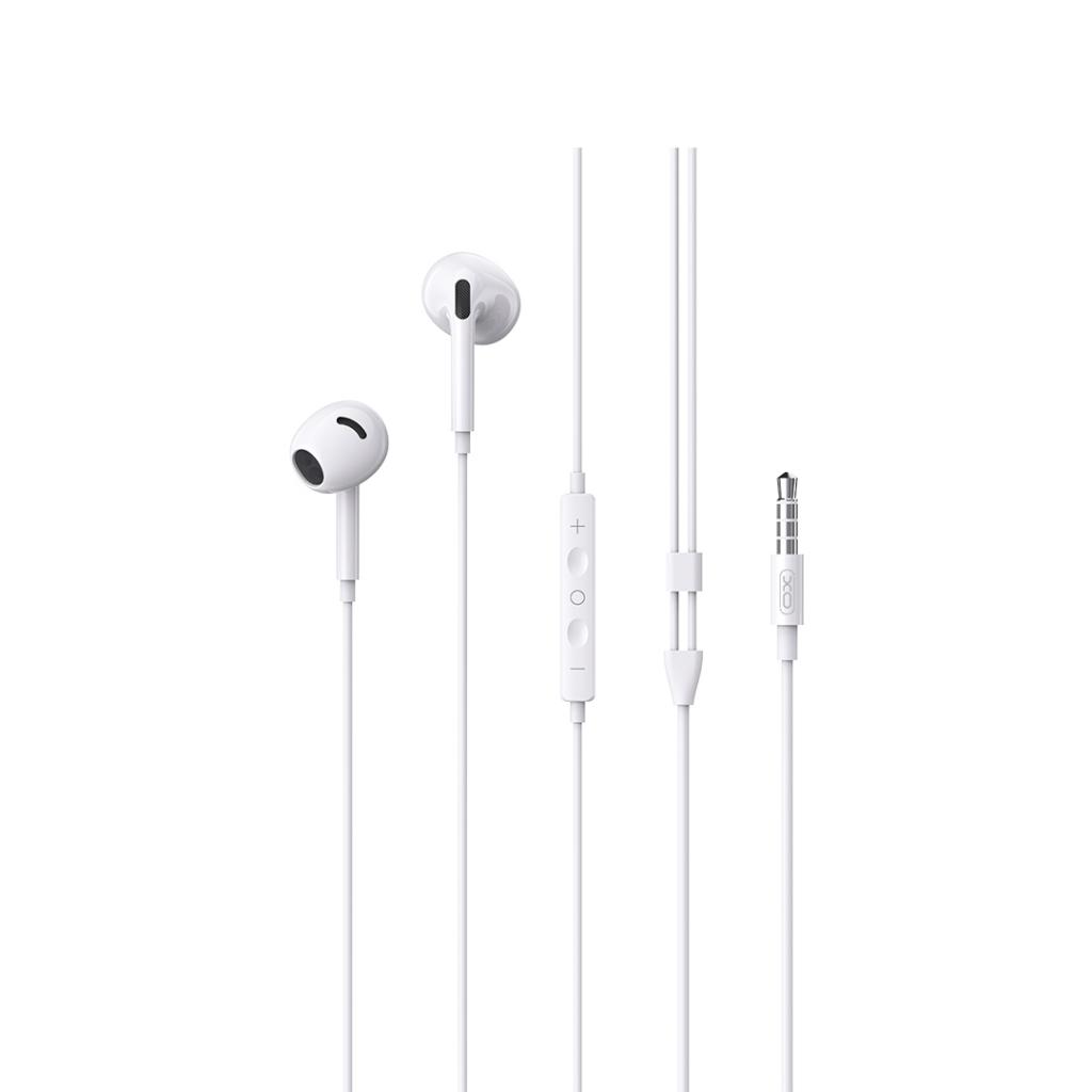 Handsfree 3.5mm XO Design EP77, Alb