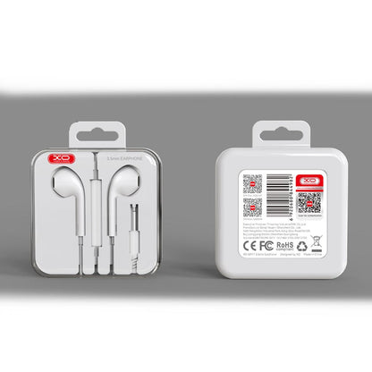 Handsfree 3.5mm XO Design EP77, Alb