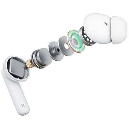 Handsfree Bluetooth 3MK LIFEPODS, TWS, ANC, Alb
