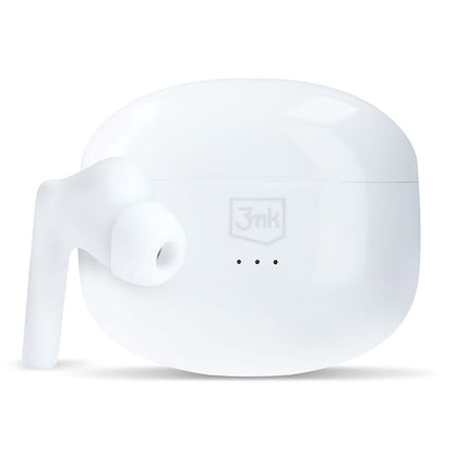 Handsfree Bluetooth 3MK LIFEPODS, TWS, ANC, Alb