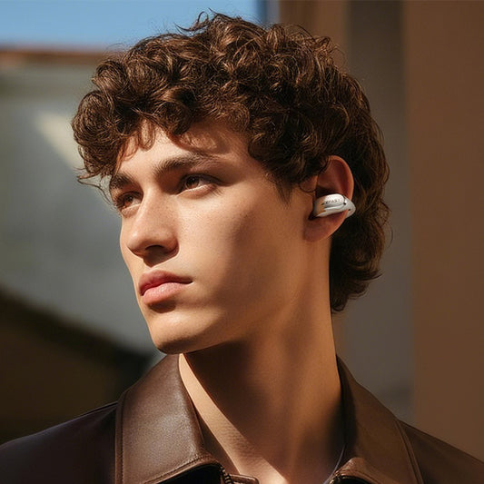 Handsfree Bluetooth Acefast Aceclip Pro, TWS, Negru