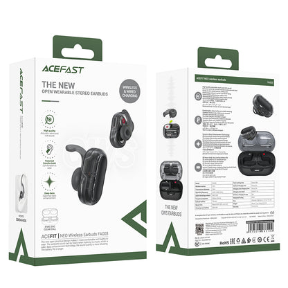 Handsfree Bluetooth Acefast Acefit Neo, TWS, Negru