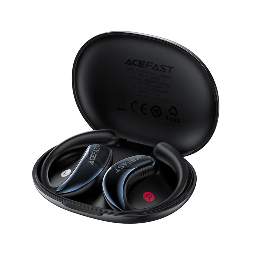 Handsfree Bluetooth Acefast Acefit SE, TWS, Negru