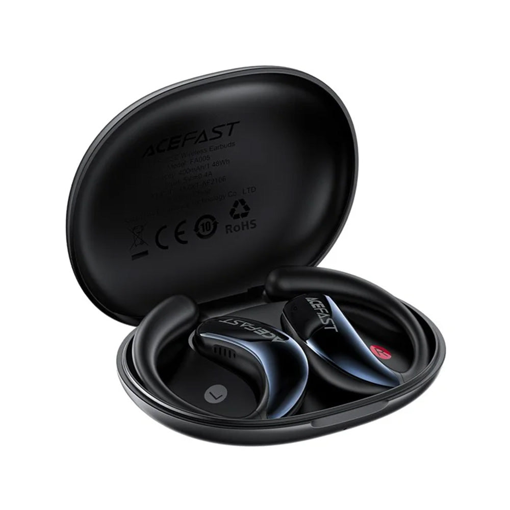 Handsfree Bluetooth Acefast Acefit SE, TWS, Negru