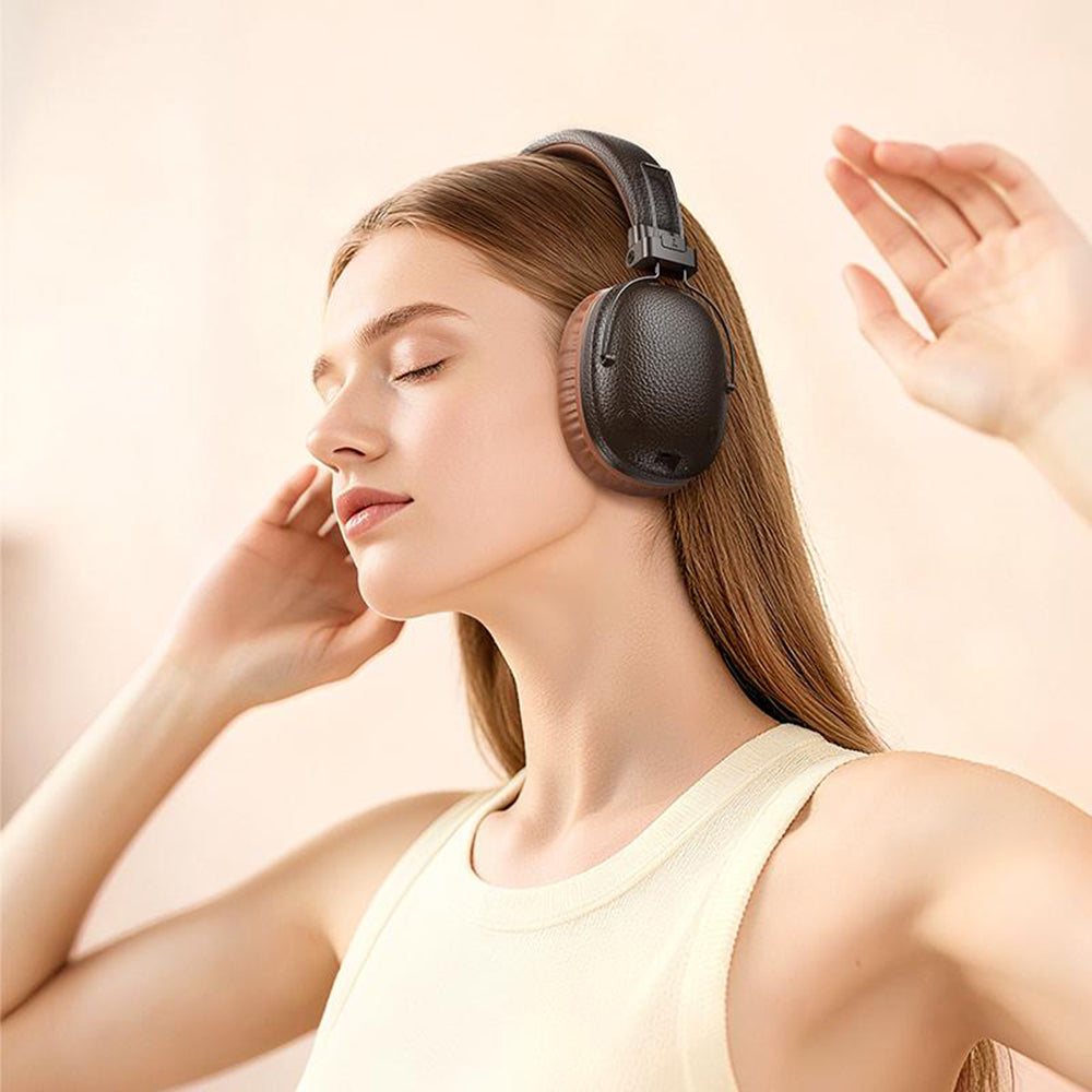Handsfree Bluetooth Acefast BO34 Suenos, A2DP, Maro