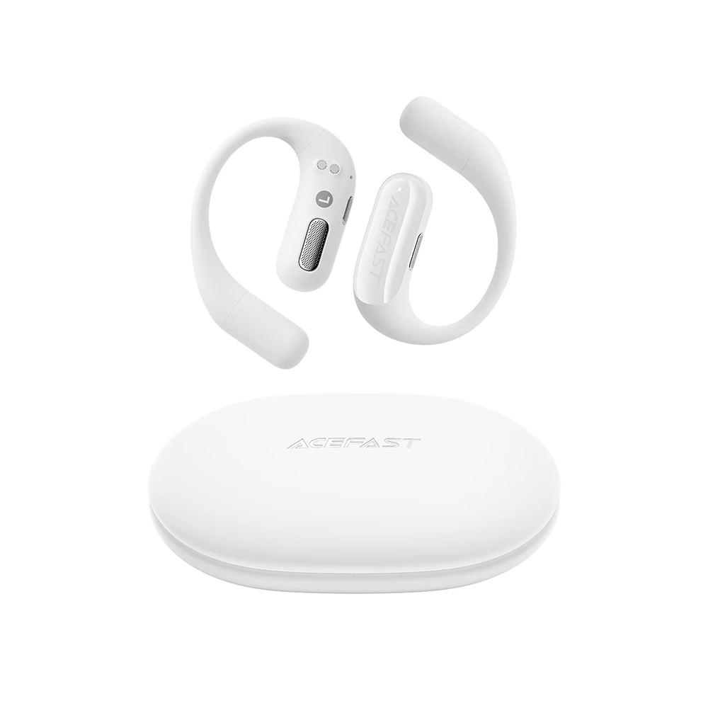 Handsfree Bluetooth Acefast FA002, TWS, Alb