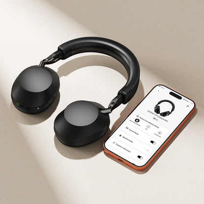 Handsfree Bluetooth Acefast H14, A2DP, ANC, Negru