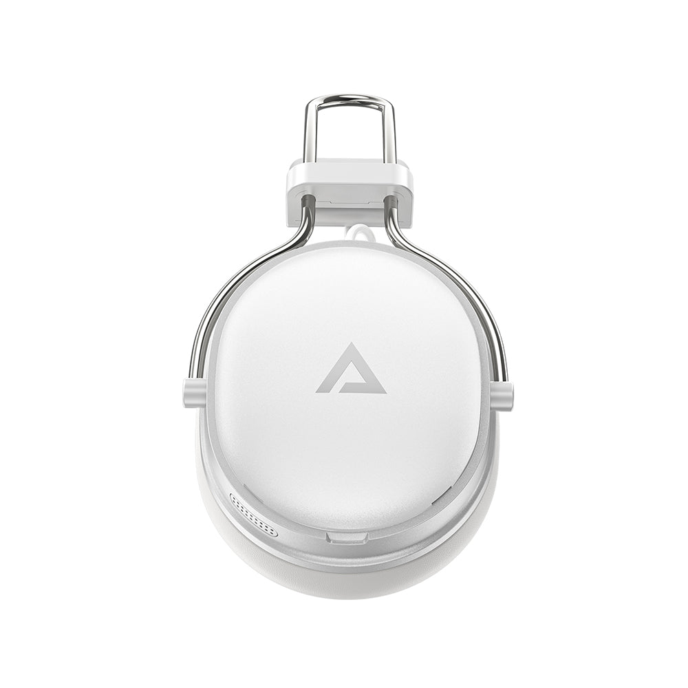 Handsfree Bluetooth Acefast H7, A2DP, ANC, Alb