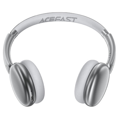 Handsfree Bluetooth Acefast H8, A2DP, ANC, Argintiu