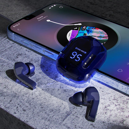 Handsfree Bluetooth Acefast T6, TWS, Bleumarin