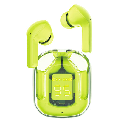 Handsfree Bluetooth Acefast T6, TWS, Verde